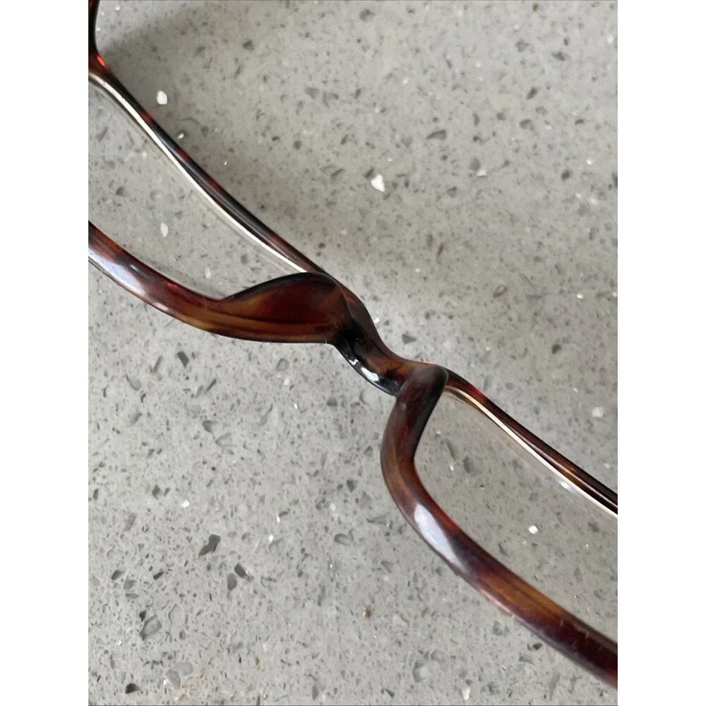 St Moritz Diplomat Tortoise Eyeglasses Eye Glasses Frames ONLY 55-16-145 brown